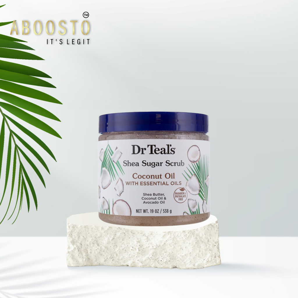 COCONUT OIL SHEA SUGAR SCRUB (19OZ)