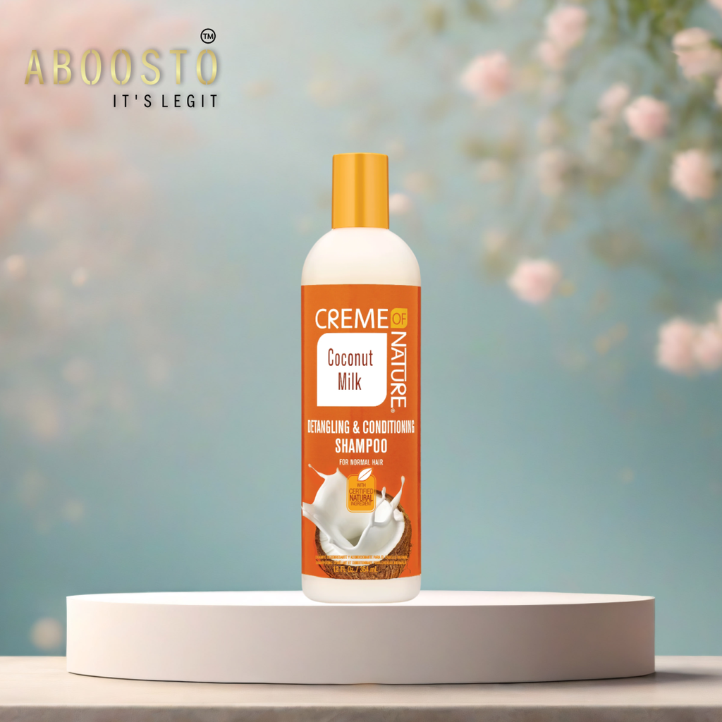 CRM OF NATURE COCONUT MILK CONDITIONING SHAMPOO (12OZ)