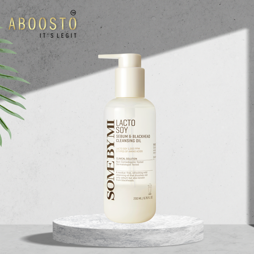 [SBM0064] LACTOSOY SEBUM & BLACKHEAD CLEANSING OIL (200ML)