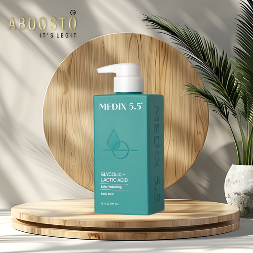 [MDX0004] MEDIX GLYCOLIC ACID + LACTIC ACID BODY WASH (15OZ)