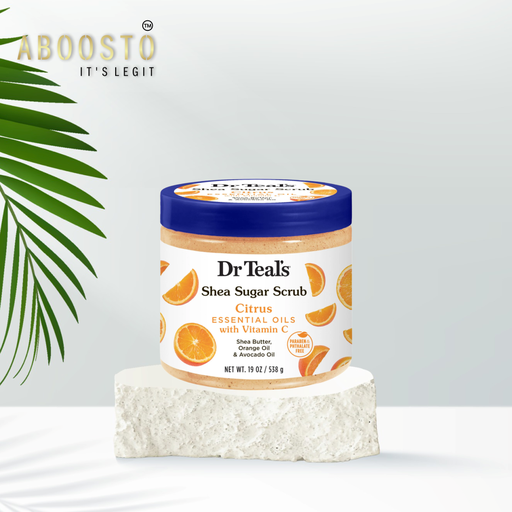 [DRT0005] CITRUS SHEA SUGAR SCRUB (19OZ)