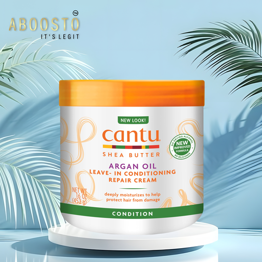 [SHM0027] CANTU ARGAN OIL LV-IN COND CREAM (16OZ)